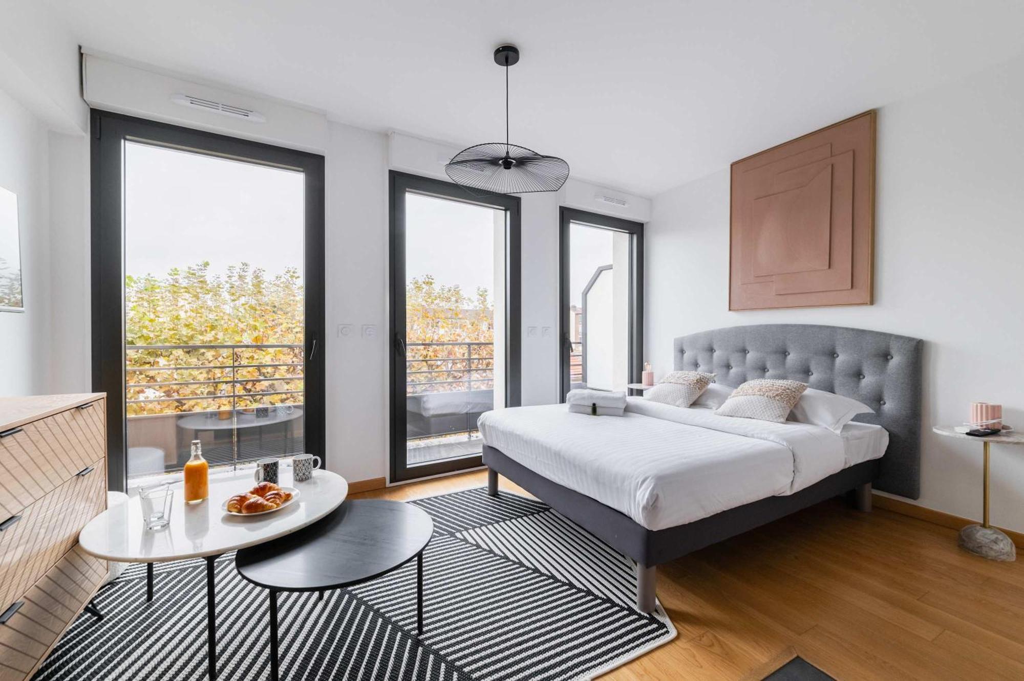 Lumineux Avec Terrasse - 2p - Flat-guest Apartment Courbevoie